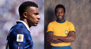 'Ele é...': o que Mbappé, destaque da França na Copa do Mundo 2026, disse sobre Pelé após superar marca histórica do brasileiro