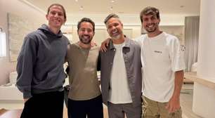 Ídolos do Flamengo marcam presença em despedida de Filipe Luís