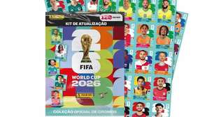 Panini revela figurinhas de Neymar e Endrick em set de atualização da Copa