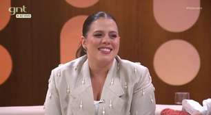 Grávida, Tati Machado se emociona no 'Saia Justa' e desabafa sobre anúncio: 'Felicidade'
