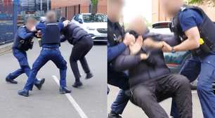 Governo britânico publica vídeo de brasileiro sendo detido: "Momento dramático"