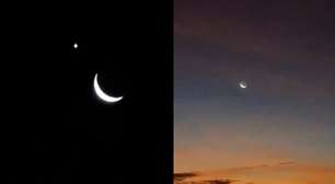 Conjunção entre Lua e planetas é vista em várias regiões do Brasil nesta quarta-feira