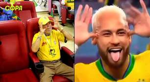 Idosos viralizam ao recriar comemorações de jogadores da Seleção Brasileira