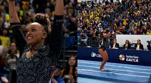 Rebeca Andrade volta a competir, tira maior nota no salto e Brasil leva prata por equipes no Pan-Americano