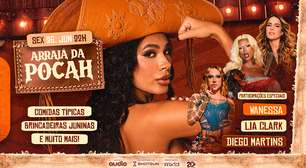 Arraiá da Pocah terá Wanessa Camargo, Diego Martins e Lia Clark