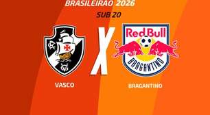Vasco x RB Bragantino (Sub-20): onde assistir, escalações e arbitragem