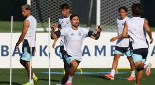 Montiel treina separado e é dúvida na Argentina para encarar a Áustria