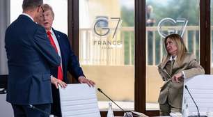 "Inventou": O que está por trás da desavença entre Trump e Meloni por foto no G7?