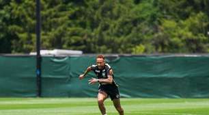 Fora do jogo contra o Haiti, Neymar intensifica treinos em Nova Jersey