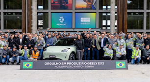 Geely confirma produção nacional do EX2 após sucesso de vendas e elétrico será feito no Paraná