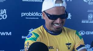 Ítalo Ferreira avança às oitavas da WSL: 'Quando a gente entra na competição é para vencer'