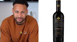 Neymar Jr. vende vinho por até R$50 mil a garrafa