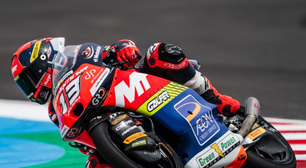 Moto3: Quebrando recorde de pista, Danish lidera treino classificatório do GP da Tchéquia