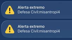 Você recebeu? Entenda o alerta da Defesa Civil enviado na madrugada