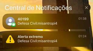 Defesa Civil de SP desativa alertas climáticos após possível invasão hacker