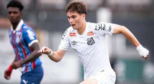 Santos perde para o Bahia, no CT Rei Pelé e freia empolgação no Brasileiro Sub-20