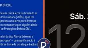 Alerta falso com mensagem sobre "misantropia" causa susto em celulares de várias cidades