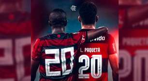 Flamengo comemora gol de Vini Jr após passe de Paquetá: "De cria"