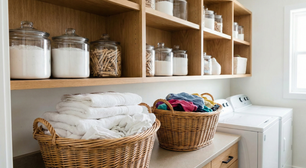 Como decorar a lavanderia de casa, transformando em um ambiente mais leve e prático?