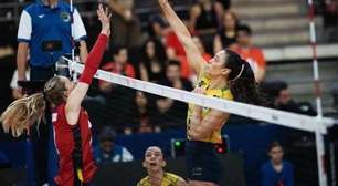 Brasil sofre mais que o esperado, mas vence a Bélgica e segue invicto na VNL