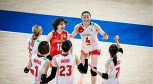 Japão ganha a sexta, mas não tira o Brasil da liderança da VNL