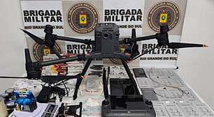 Uso de drones no tráfico: Brigada Militar apreende equipamento de alta tecnologia em Porto Alegre