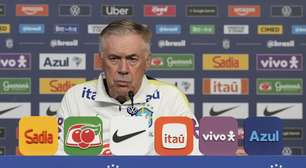 Ancelotti admite pé no freio no 2º tempo contra o Haiti e diz não se importar com saldo e resultados de outros times