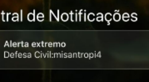 O que é misantropia, mensagem enviada por Defesa Civil e que acordou parte do Brasil?