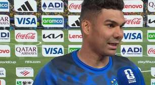 Casemiro ressalta a primeira vitória do Brasil: 'Seleção fez um jogo muito bom'