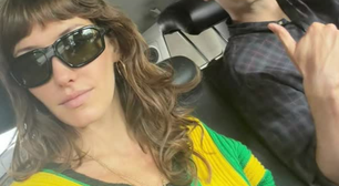 Enteada de Carlo Ancelotti aposta em look estiloso para torcer pelo Brasil no segundo jogo da Copa