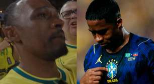 Pai de Endrick não segura emoção e chora ao ver atacante estrear pelo Brasil na Copa do Mundo