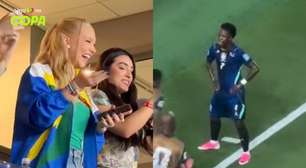 Jornalista flagra reação de Virginia ao gol de Vini Jr. contra o Haiti; veja
