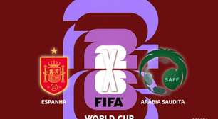 Espanha x Arábia Saudita, AO VIVO, com comentários e estatísticas a partir das 12h
