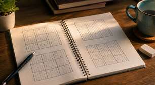 Desafio numérico do Sudoku mantém cérebro ativo e raciocínio afiado