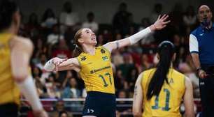 Julia Bergmann: Top 5 da VNL em pontuação, saque e recepção