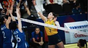 Luzia tranca a rede, Brasil vence a China e segue líder invicto na VNL