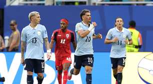 Uruguai segue tabu de 36 anos de não vencer jogos de Copa do Mundo sem Luís Suarez desde 1990