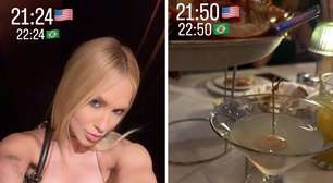 Virginia Fonseca surge discreta e levanta suspeita de jantar com Vini Jr.