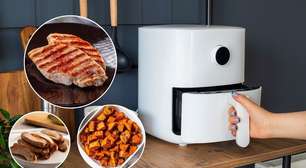 Preparo o meu almoço inteiro na airfryer: é isso que faço quando não tenho tempo