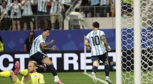 Messi comemora recorde, valoriza companheiros e a classificação da Argentina: "Adoramos jogar juntos"