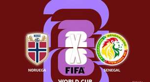 Noruega x Senegal, AO VIVO, com comentários e estatísticas a partir das 20h