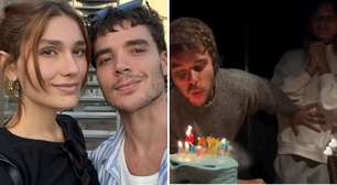 Bebê a bordo? Marido acaricia barriga de Sasha Meneghel em aniversário: 'Pedido...'