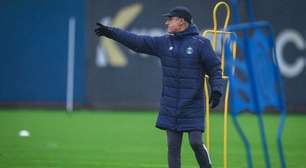 Grêmio conta com retorno de quatro jogadores em treino