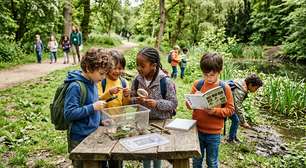 Projeto transforma Parque Pedra da Cebola em sala de aula ao ar livre em Vitória