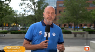 O que aconteceu com Alex Escobar? Apresentador da Globo passa mal ao vivo