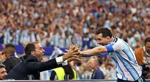 'Vou levar esse momento para a vida': quem é o jornalista que comemorou gol da Argentina com Messi