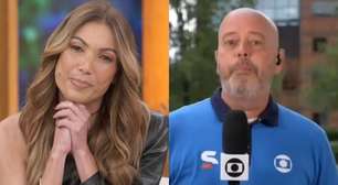 Patrícia Poeta atualiza estado de saúde de Alex Escobar após susto na TV