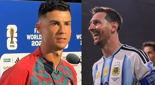 Climão na Copa 2026? Cristiano Ronaldo se irrita com pergunta sobre Messi e 'corta' jornalista após goleada de Portugal; veja vídeo