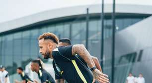Neymar treina e astros apontam confiança para próximo jogo