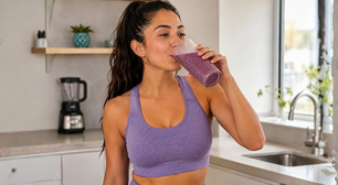 Sinto muito, New Balance, encontrei no Mercado Livre o tênis da Kappa cor 'vitamina de blueberry' perfeito para a academia; parece importado de luxo, mas custa menos de R$ 110